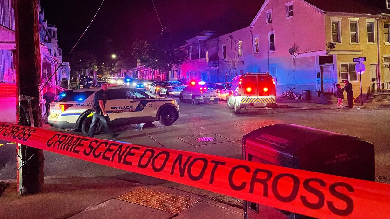 Allentown shooting 5th and Liberty scene 5_10_21